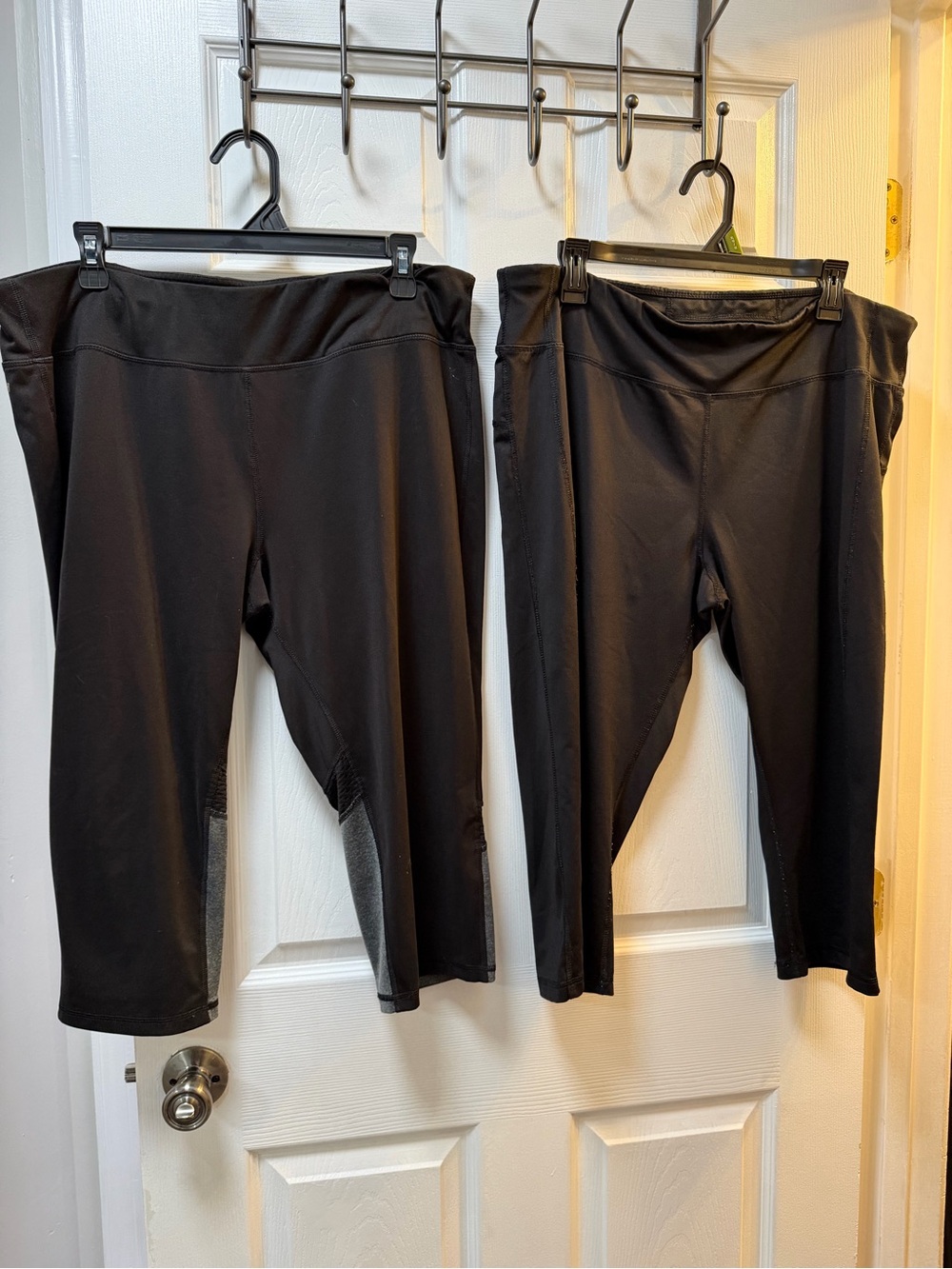 Danskin Black Capri Leggings Duo